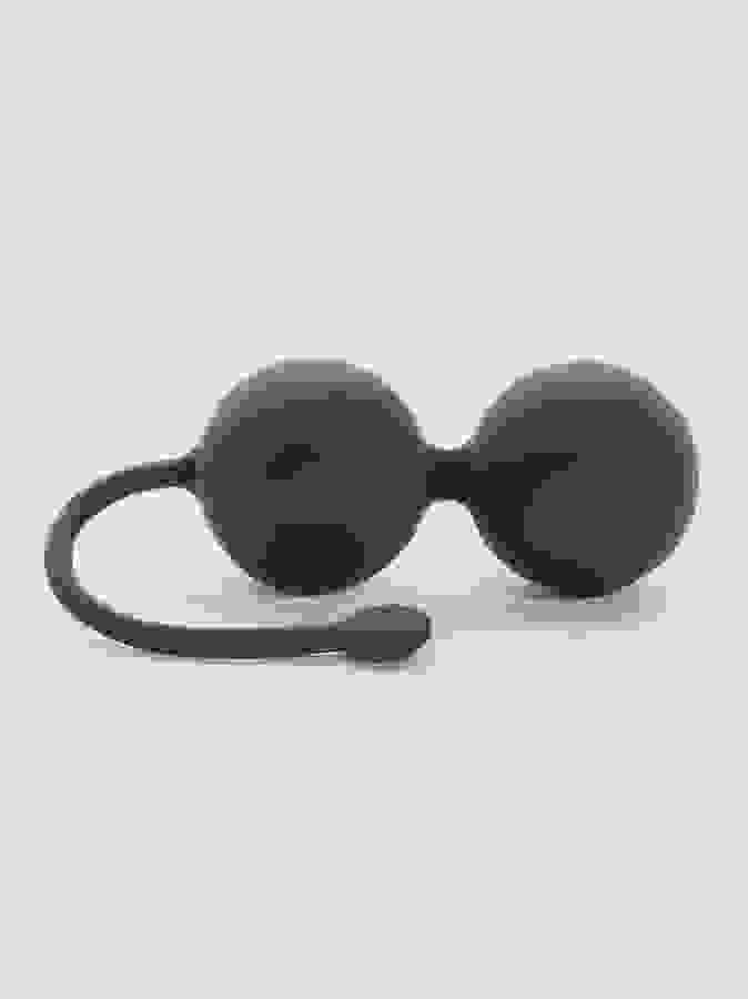 Fifty Shades of Grey Tighten and Tense Silicone Jiggle Balls, Grey, hi-res